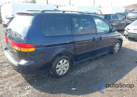 2003 Honda Odyssey Ex z USA, uszkodzony, nr VIN 5FNRL18653B076073